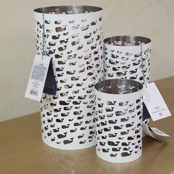 Unmatched Color Changing Lanterns - Set of 3 | HSN Vineyard Vines - Set of THREE Lanterns NEW